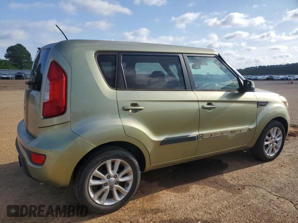 2012 Kia Soul + with VIN KNDJT2A68C7366519, listed as a Copart auction lot 52963165 with 86,532 mi miles and Salvage Title. Bid and sale history available at carsss.com. Image 3.
