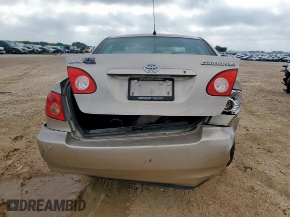 2007 Toyota Corolla CE with VIN 1NXBR32E97Z771158, listed as a Copart auction lot 59231625 with 152,718 mi miles and Clean title. Bid and sale history available at DreamBid. Image 6.