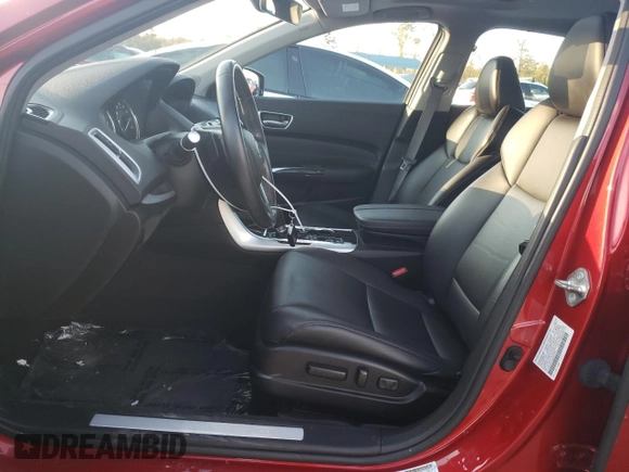 2020 Acura TLX with VIN 19UUB1F32LA015781, listed as a Copart auction lot 80426414 with 39,165 mi miles and Salvage Title. Bid and sale history available at carsss.com. Image 7.