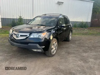 2008 Acura MDX with VIN 2HNYD28228H507332, listed as a Copart auction lot 54994765 with 221,948 mi miles and Salvage Title. Bid and sale history available at carsss.com. Image 2.