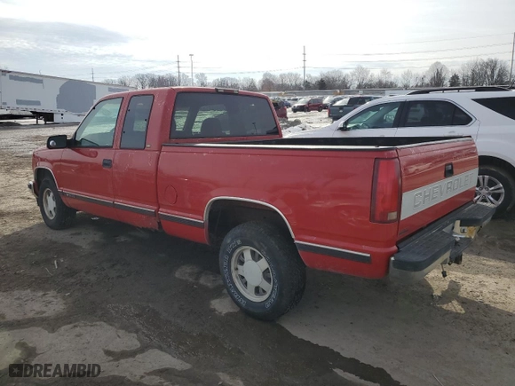 1997 Chevrolet C/K 1500 with VIN 2GCEC19R1V1270418, listed as a Copart auction lot 46584415 with 114,495 mi miles and Clean Title. Bid and sale history available at carsss.com. Image 2.