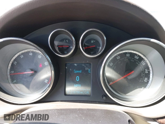 2012 Buick Regal with VIN 2G4GR5EK7C9157820, listed as a IAAI auction lot 42069252 with 216,790 mi miles and . Bid and sale history available at DreamBid. Image 7.