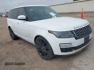 2019 Land Rover Range Rover HSE with VIN SALGS2SVXKA552883, listed as a IAAI auction lot 41543612 with 66,342 mi miles and . Bid and sale history available at DreamBid. Image 1.