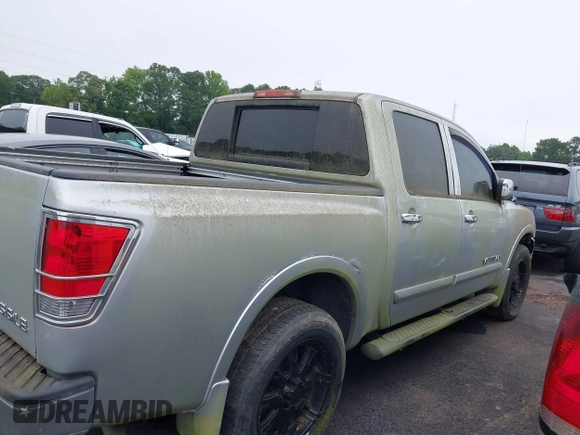 2008 Nissan Titan XE with VIN 1N6AA07C28N305044, listed as a IAAI auction lot 42366315 with 190,100 mi miles and . Bid and sale history available at DreamBid. Image 13.