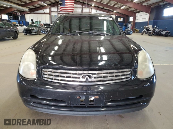 2004 Infiniti G35 w/Leather with VIN JNKCV51F14M715171, listed as a Copart auction lot 53709915 with 193,976 mi miles and Non Repairable. Bid and sale history available at DreamBid. Image 5.