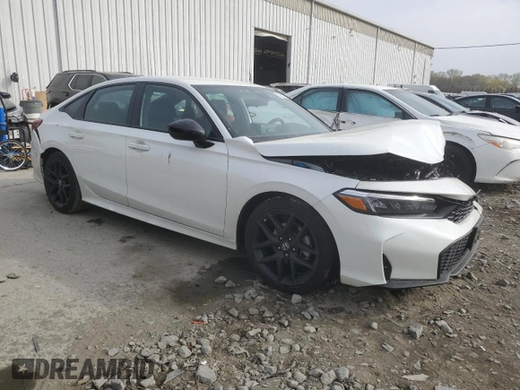 2025 Honda Civic Sport z VIN 2HGFE2F5XSH547464, wystawiony jako Copart lot #53621925 z przebiegiem Nie podano mil oraz Szkoda całkowita • Salvage title. Historia ofert i sprzedaży dostępna na DreamBid. Obrazek 4.