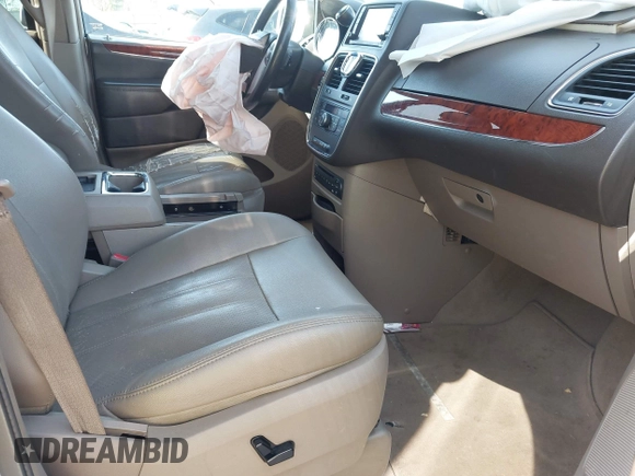 2012 Chrysler Town & Country Touring L with VIN 2C4RC1CGXCR163522, listed as a IAAI auction lot 41923296 with 218,342 mi miles and . Bid and sale history available at DreamBid. Image 5.