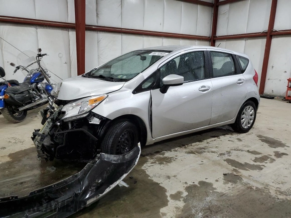 2015 Nissan Note S with VIN 3N1CE2CP7FL399569, listed as a Copart auction lot 58712605 with 131,049 mi miles and Salvage title. Bid and sale history available at DreamBid. Image 1.