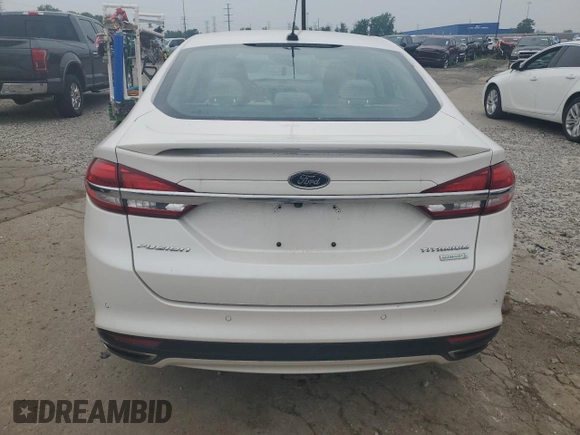 2017 Ford Fusion Titanium with VIN 3FA6P0K9XHR115627, listed as a Copart auction lot 59783105 with 132,665 mi miles and Clean title. Bid and sale history available at DreamBid. Image 6.
