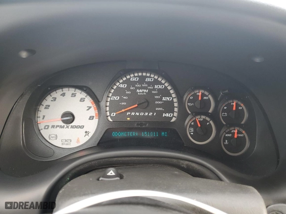 2006 Chevrolet TrailBlazer LT with VIN 1GNET13HX62100177, listed as a Copart auction lot 76395224 with 151,811 mi miles and Salvage Title. Bid and sale history available at carsss.com. Image 9.