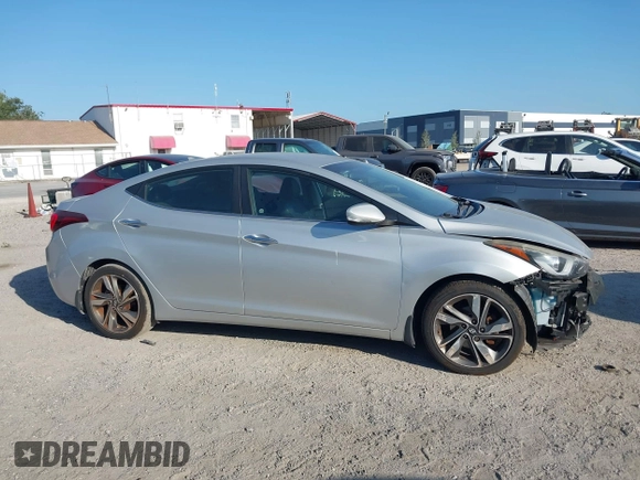 2015 Hyundai Elantra SE z VIN 5NPDH4AE4FH610961, wystawiony jako IAAI lot #42134698 z przebiegiem 72 591 mil mil oraz . Historia ofert i sprzedaży dostępna na DreamBid. Obrazek 14.