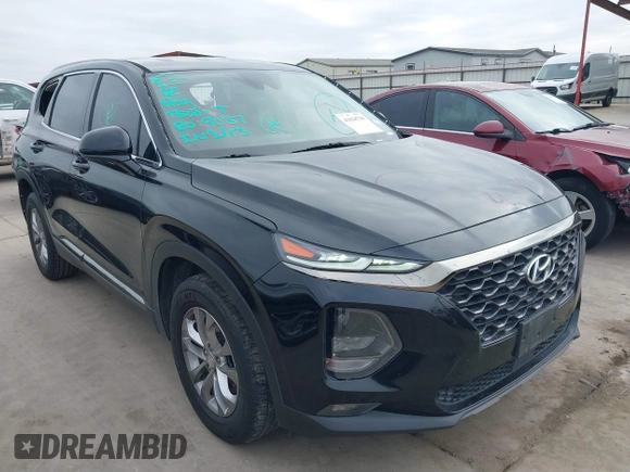 2019 Hyundai Santa Fe SEL with VIN 5NMS33AD2KH068726, listed as a IAAI auction lot 41624718 with 122,310 mi miles and . Bid and sale history available at DreamBid. Image 1.