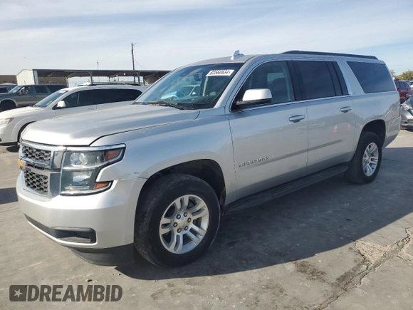 2018 Chevrolet Suburban LT with VIN 1GNSCHKC3JR389677, listed as a Copart auction lot 83560834 with 78,561 mi miles and Salvage Title. Bid and sale history available at carsss.com. Image 1.
