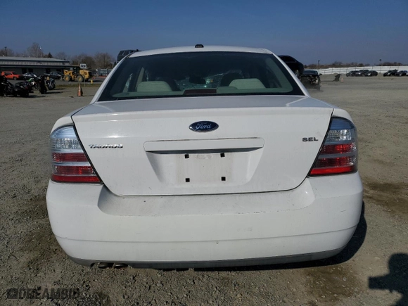 2008 Ford Taurus SEL with VIN 1FAHP24W08G184728, listed as a Copart auction lot 43374295 with 169084 miles and Salvage Title. Bid and sale history available at carsss.com. Image 6.