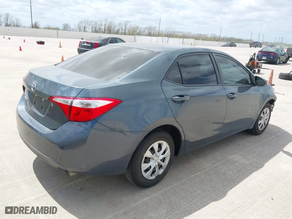 2016 Toyota Corolla L with VIN 5YFBURHE9GP376830, listed as a IAAI auction lot 41809480 with 106,922 mi miles. Bid and sale history available at carsss.com. Image 4.