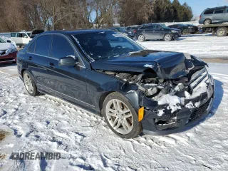 2013 Mercedes-Benz C-Class C 300 Sport with VIN WDDGF8AB1DA831296, listed as a Copart auction lot 84692464 with 227,806 mi miles and Salvage Title. Bid and sale history available at carsss.com. Image 4.