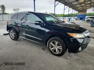 2013 Acura RDX Technology with VIN 5J8TB3H57DL006604, listed as a Copart auction lot 58535985 with 135,186 mi miles and Salvage title. Bid and sale history available at DreamBid. Image 4.