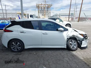 2022 Nissan LEAF S Plus with VIN 1N4BZ1BV9NC551228, listed as a IAAI auction lot 41936398 with 50,168 mi miles and . Bid and sale history available at DreamBid. Image 13.