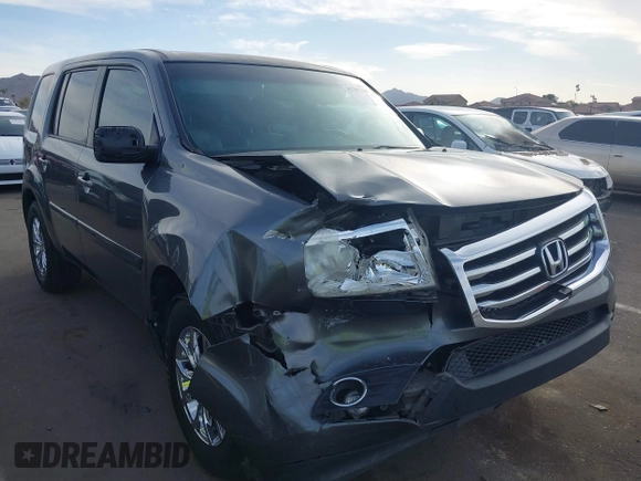 2012 Honda Pilot EX-L with VIN 5FNYF3H51CB036501, listed as a IAAI auction lot 41703208 with 223,984 mi miles. Bid and sale history available at carsss.com. Image 6.