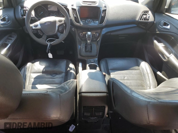 2014 Ford Escape Titanium with VIN 1FMCU0JX7EUE33971, listed as a Copart auction lot 45537205 with 94,733 mi miles and Salvage Title. Bid and sale history available at carsss.com. Image 8.