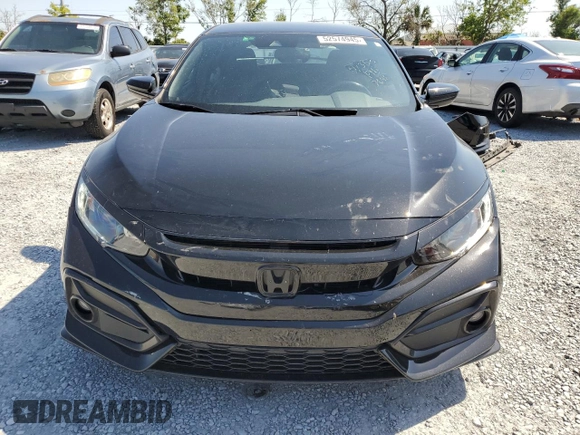 2021 Honda Civic Sport with VIN SHHFK7H4XMU217646, listed as a Copart auction lot 52574945 with 77,731 mi miles and Salvage Title. Bid and sale history available at DreamBid. Image 5.