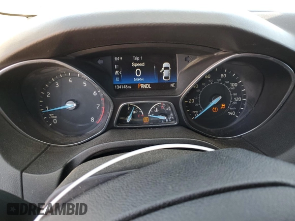 2016 Ford Focus SE with VIN 1FADP3F21GL255536, listed as a Copart auction lot 49820555 with 134,148 mi miles and Salvage Title. Bid and sale history available at carsss.com. Image 9.