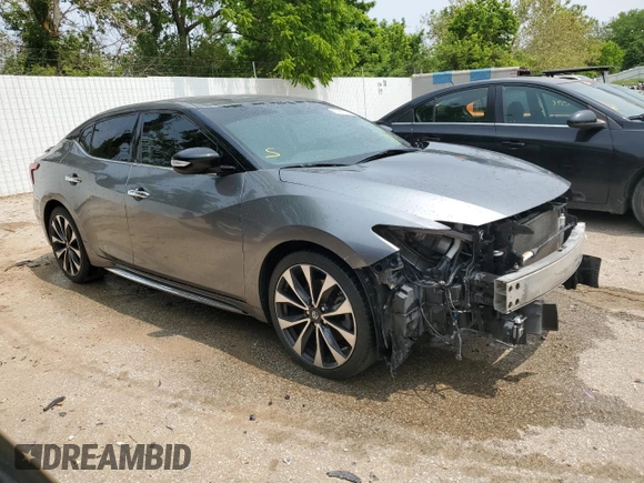 2016 Nissan Maxima S with VIN 1N4AA6AP9GC404199, listed as a Copart auction lot 53815993 with 65,268 mi miles and Salvage Title. Bid and sale history available at DreamBid. Image 4.