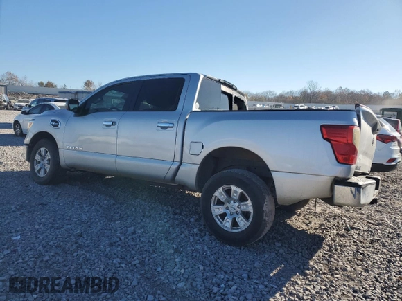 2017 Nissan Titan S with VIN 1N6AA1EJXHN522106, listed as a Copart auction lot 83558864 with 160,029 mi miles and Salvage Title. Bid and sale history available at carsss.com. Image 2.