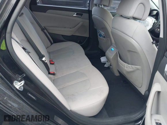 2017 Hyundai Sonata SE with VIN 5NPE24AF0HH555667, listed as a IAAI auction lot 41864287 with 96,380 mi miles and . Bid and sale history available at DreamBid. Image 8.