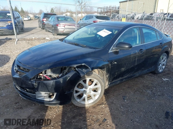 2009 Mazda 6 S Grand Touring with VIN 1YVHP82B595M14171, listed as a IAAI auction lot 41865276 with 280,730 mi miles and . Bid and sale history available at DreamBid. Image 2.