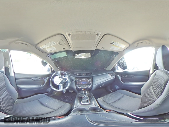2019 Nissan Rogue SV with VIN KNMAT2MT3KP544403, listed as a Copart auction lot 51637385 with 105,216 mi miles and Non Repairable. Bid and sale history available at carsss.com. Image 15.