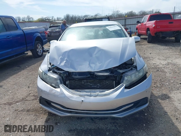 2014 Honda Civic Sedan LX with VIN 19XFB2F50EE039186, listed as a IAAI auction lot 41822494 with 116,499 mi miles. Bid and sale history available at carsss.com. Image 13.