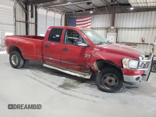 2007 Dodge 3500 SLT with VIN 3D7MX48A97G793036, listed as a Copart auction lot 73346574 with 185,501 mi miles and Salvage Title. Bid and sale history available at carsss.com. Image 4.