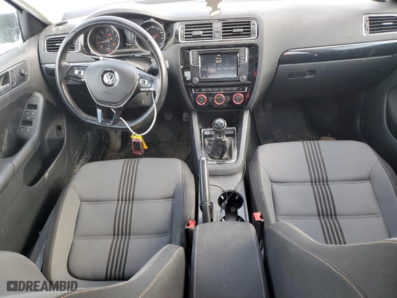 2017 Volkswagen Jetta 1.4T SE with VIN 3VWB67AJXHM221652, listed as a Copart auction lot 45173615 with 149,457 mi miles and Salvage Title. Bid and sale history available at carsss.com. Image 8.