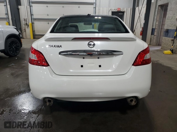 2010 Nissan Maxima SV with VIN 1N4AA5AP3AC861818, listed as a Copart auction lot 60893845 with 164,817 mi miles and Salvage title. Bid and sale history available at DreamBid. Image 6.