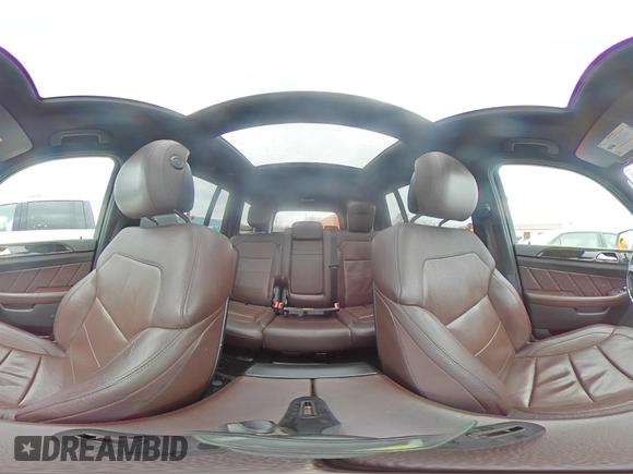 2016 Mercedes-Benz GL with VIN 4JGDF6EE3GA629002, listed as a Copart auction lot 80864124 with 155,582 mi miles and Salvage Title. Bid and sale history available at carsss.com. Image 14.