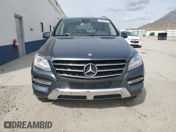 2013 Mercedes-Benz M ML 350 with VIN 4JGDA5HB0DA265675, listed as a Copart auction lot 45661555 with 108,947 mi miles and Salvage Title. Bid and sale history available at carsss.com. Image 5.
