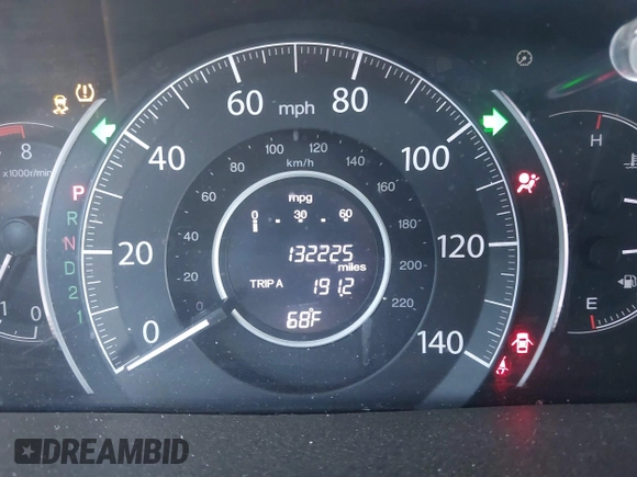 2014 Honda CR-V EX with VIN 5J6RM4H50EL080919, listed as a IAAI auction lot 41867088 with 132,225 mi miles. Bid and sale history available at carsss.com. Image 7.