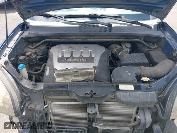 2005 Hyundai Tucson GLS with VIN KM8JN12D45U132721, listed as a IAAI auction lot 42213518 with 153,491 mi miles. Bid and sale history available at carsss.com. Image 10.