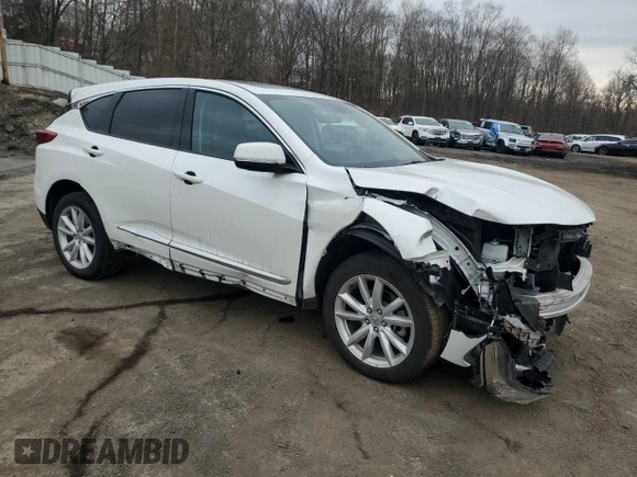 2021 Acura RDX with VIN 5J8TC2H33ML036852, listed as a Copart auction lot 47698795 with 58,960 mi miles and Salvage title. Bid and sale history available at DreamBid. Image 4.