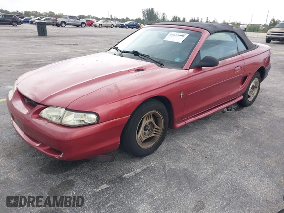 1995 Ford Mustang with VIN 1FALP4447SF232808, listed as a IAAI auction lot 42625098 with 120,920 mi miles and . Bid and sale history available at DreamBid. Image 2.