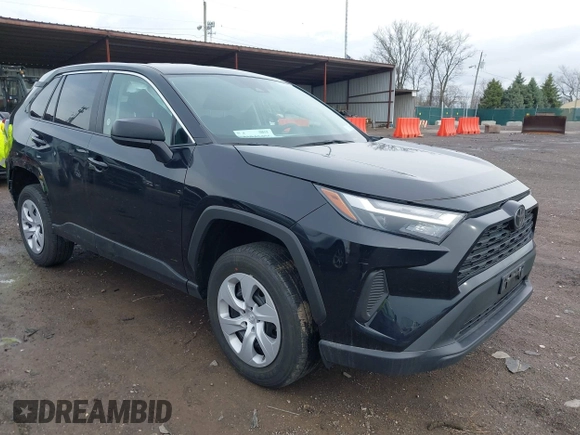 2024 Toyota RAV4 LE with VIN 2T3F1RFV0RW459195, listed as a IAAI auction lot 41943476 with 16,654 mi miles. Bid and sale history available at carsss.com. Image 1.