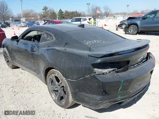 2020 Chevrolet Camaro 1SS with VIN 1G1FF1R73L0110083, listed as a IAAI auction lot 41752871 with 1 mi miles. Bid and sale history available at carsss.com. Image 3.