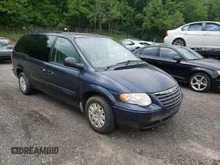 2007 Chrysler Town & Country LWB LX with VIN 1A4GP44R07R341466, listed as a Copart auction lot 86891174 with 182,804 mi miles and Non Repairable. Bid and sale history available at carsss.com. Image 1.