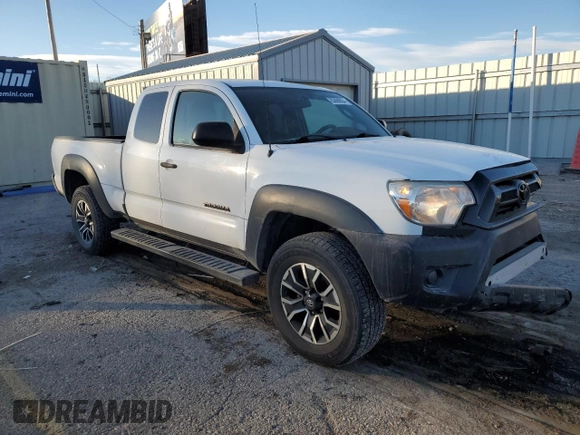 2013 Toyota Tacoma with VIN 5TFUU4EN3DX075550, listed as a Copart auction lot 83869904 with 128,738 mi miles and Salvage Title. Bid and sale history available at DreamBid. Image 4.
