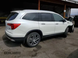 2017 Honda Pilot Elite with VIN 5FNYF6H09HB019359, listed as a Copart auction lot 49172175 with 25,167 mi miles and Salvage Title. Bid and sale history available at DreamBid. Image 3.