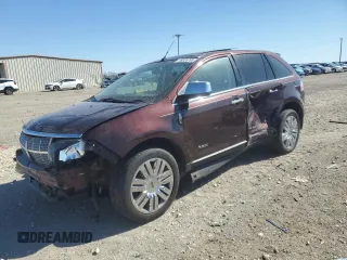 2010 Lincoln MKX with VIN 2LMDJ8JC4ABJ16887, listed as a Copart auction lot 46526765 with 166,533 mi miles and Salvage Title. Bid and sale history available at DreamBid. Image 1.