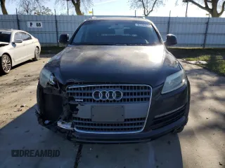2009 Audi Q7 Premium Plus with VIN WA1AY74L89D001925, listed as a Copart auction lot 87180524 with 138,984 mi miles and Salvage title. Bid and sale history available at DreamBid. Image 5.