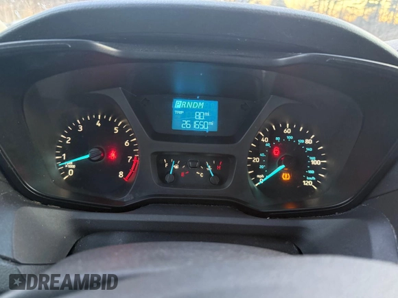 2015 Ford Transit Passenger XL with VIN 1FBAX2CM7FKA92784, listed as a Copart auction lot 49743205 with 261,650 mi miles and Clean Title. Bid and sale history available at carsss.com. Image 8.