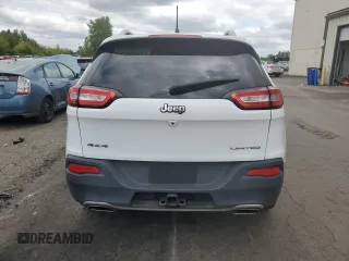 2015 Jeep Cherokee Limited with VIN 1C4PJMDS3FW556453, listed as a Copart auction lot 54539175 with 105,156 mi miles and Clean Title. Bid and sale history available at carsss.com. Image 6.